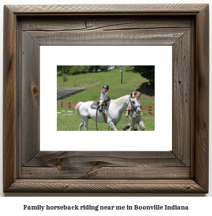 family horseback riding near me in Boonville, Indiana